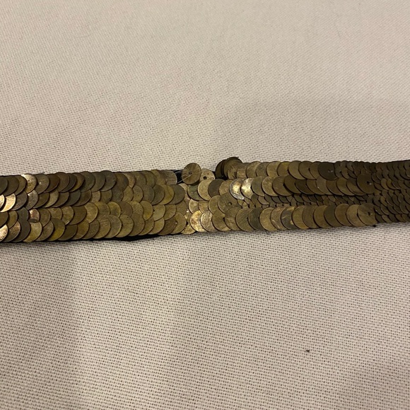 VINTAGE sequin long belt - Picture 9 of 12